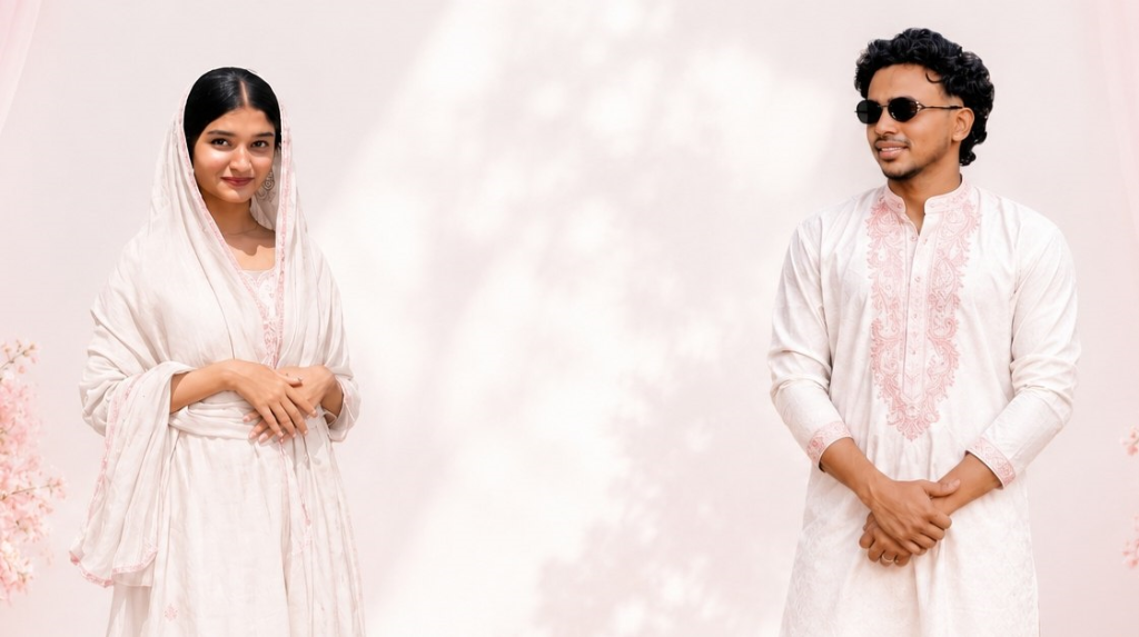 Groom and Bride Portrait